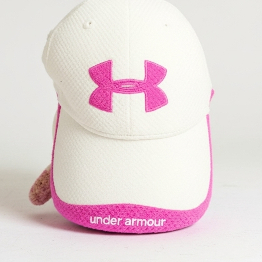 Under Armour Woman's White and Pink Cap